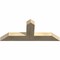Ekena Millwork Portland Rough Sawn Timber Gable Bracket, Douglas Fir, 48"W x 20"H x 4"D x 6"F, 10/12 Pitch GBW048X20X0406POR00RDF - alternate 5
